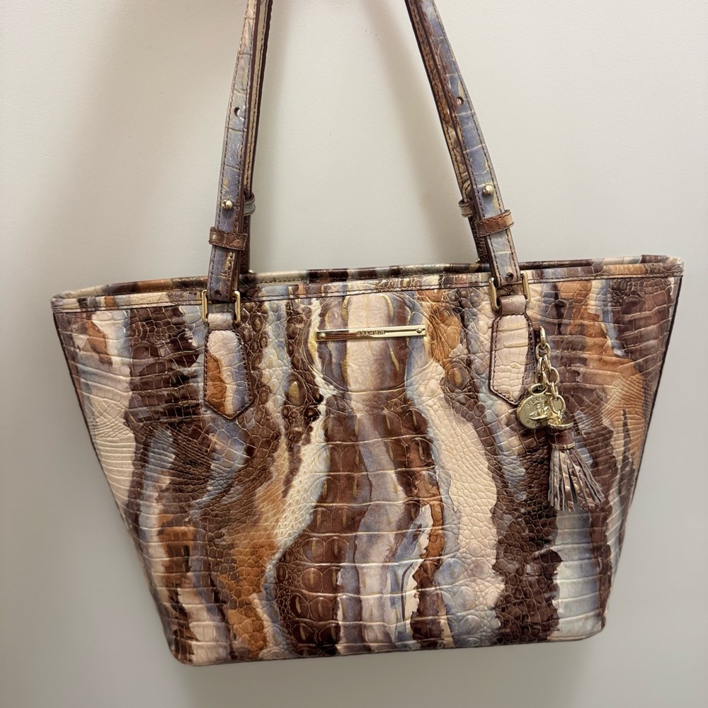 Brahmin Medium Asher with Ady wallet Caribou
